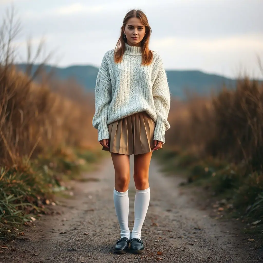  Cute & Cozy Oversized Sweater Look