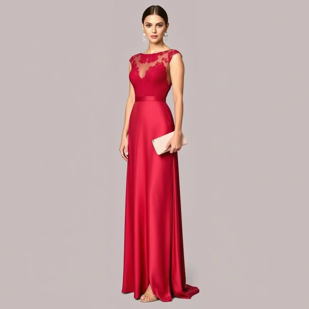 elegant evening gown Blair Waldorf style