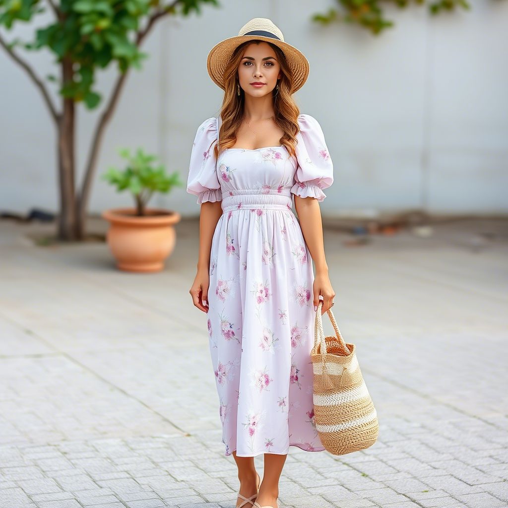 Floral & Feminine Sundress 