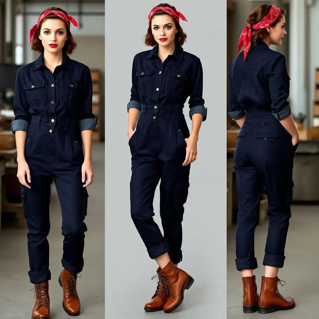 Rosie the Riveter Jumpsuit