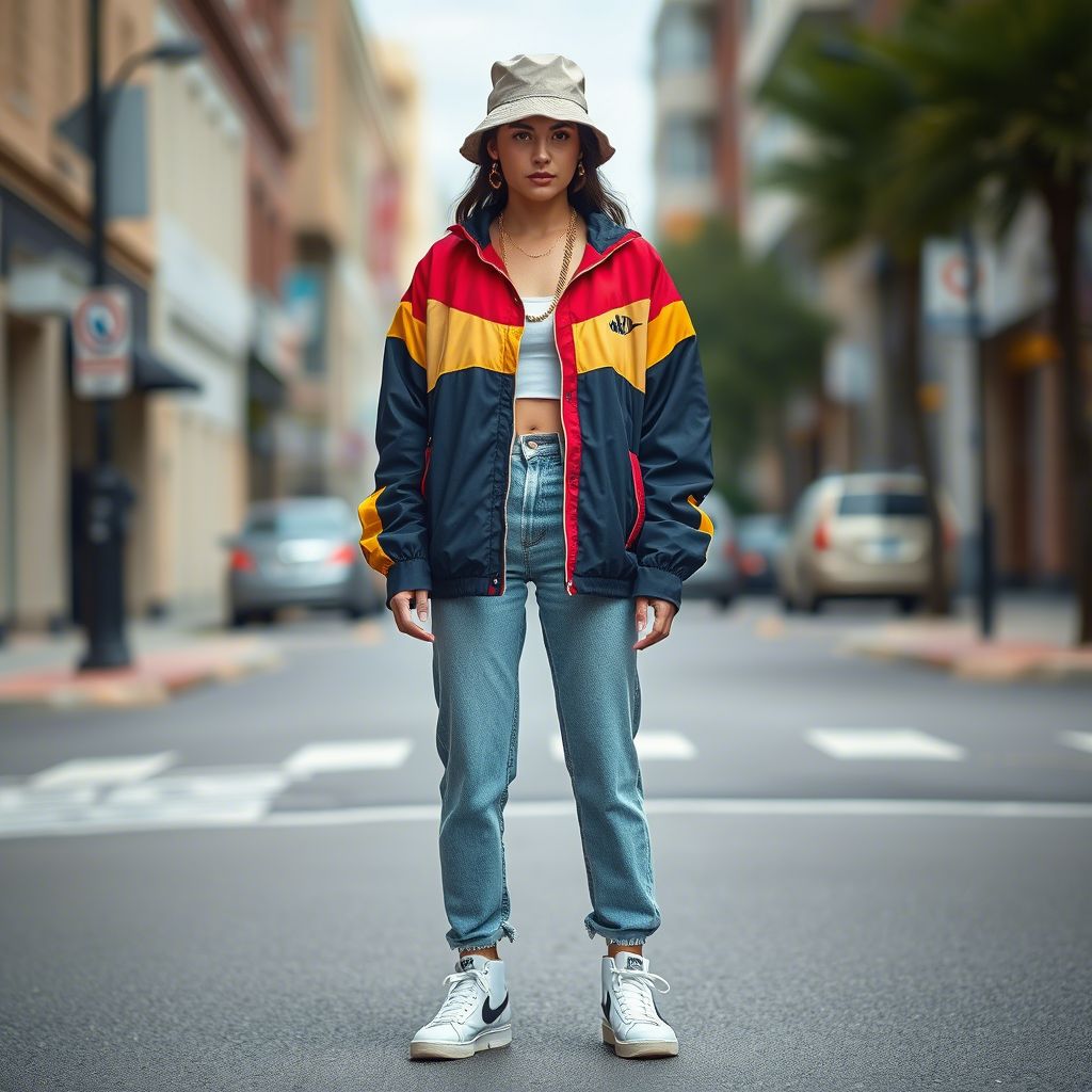 Vintage Streetwear Fusion