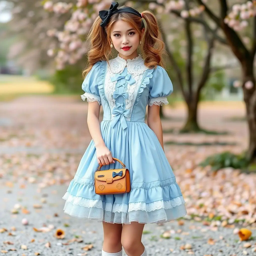 Wonderland-Inspired Lolita Fashion