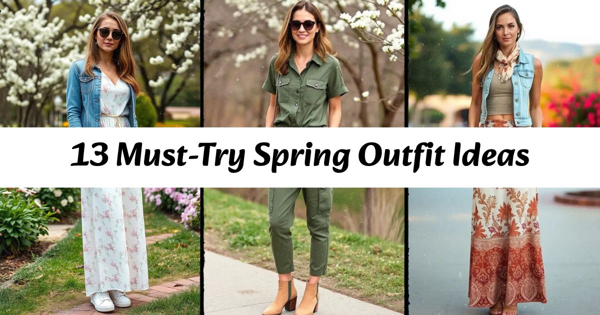 13 Must-Try Spring Outfit Ideas