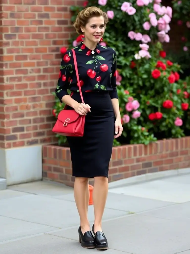 Cherry, Leopard, or Skull Print Accessories
