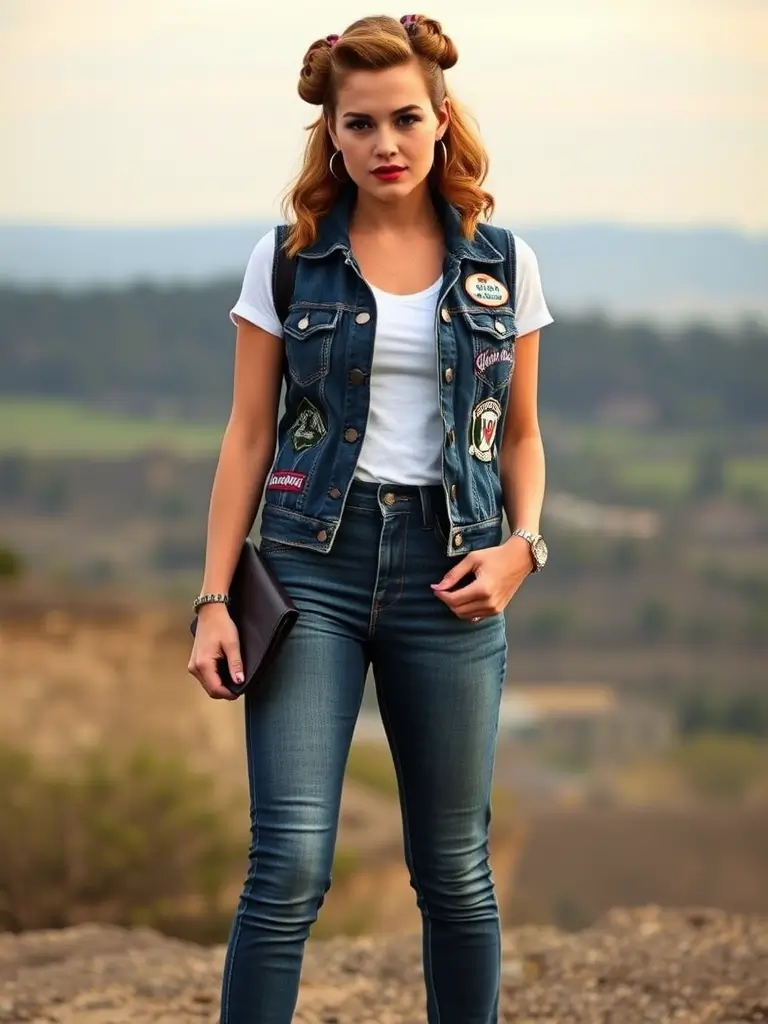 Denim Vests or Cut-Off Jackets